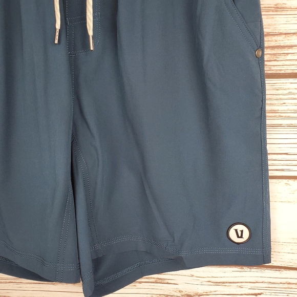 Vuori Mens XL Indigo 7" Lined Core Athletic Shorts                           #79 - Picture 5 of 12